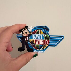 Disney soarin Travel the World magnet